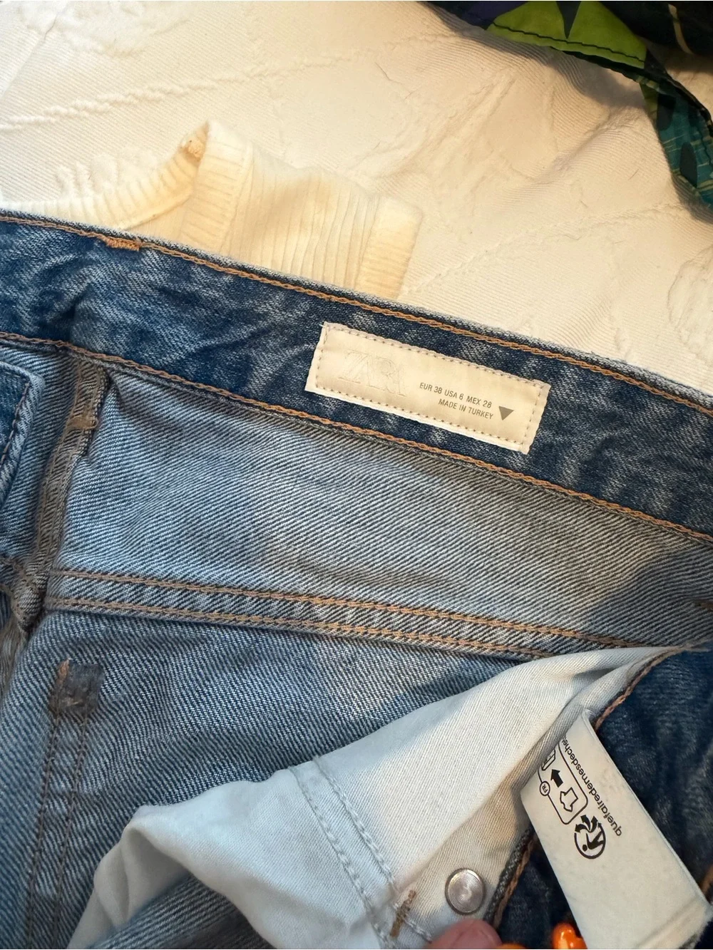 ZARA BAGGY JEANS - Picture 12 of 16